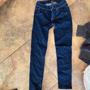 Hudson Jeans Women's Dark Indigo Skinny Jeans